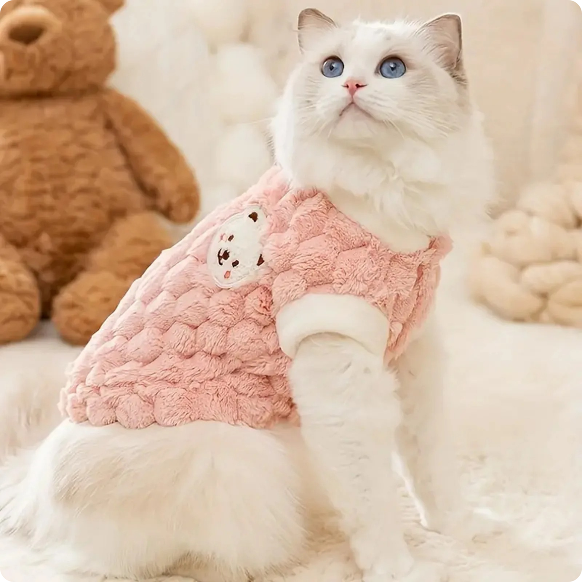 Cat Winter Vest