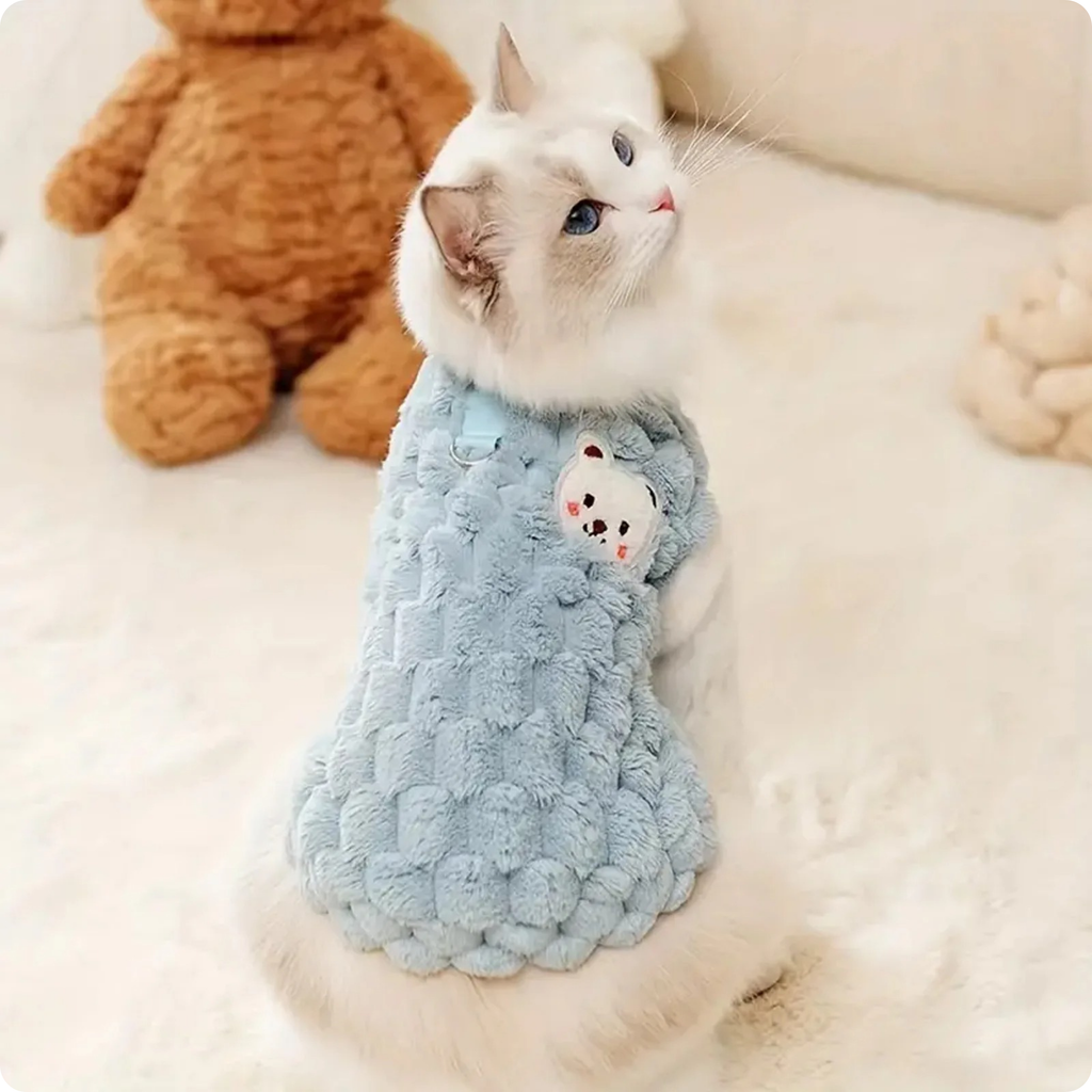 Cat Winter Vest