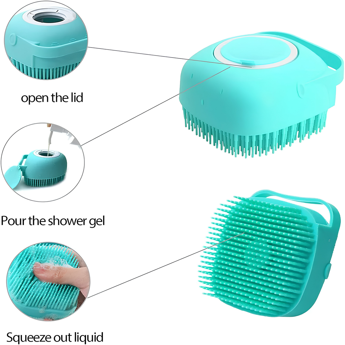 Pet Bathing Brush