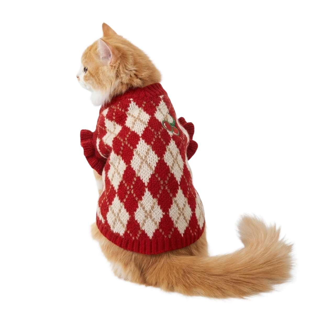 Cat Cherry Sweater