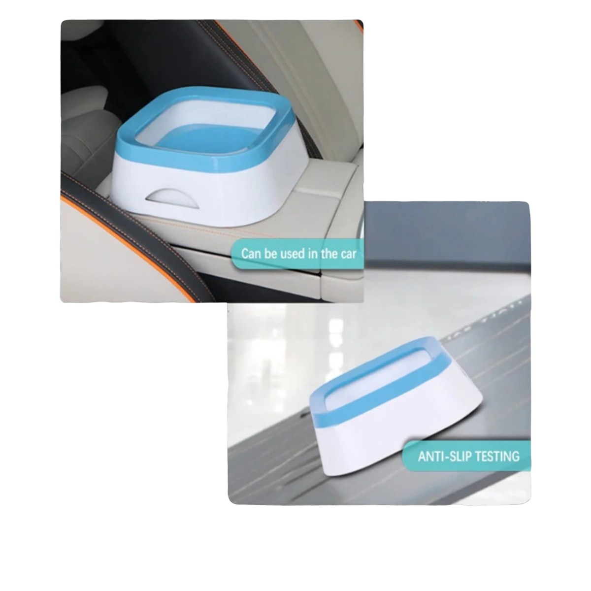 SplashGuard Pet Water Bowl