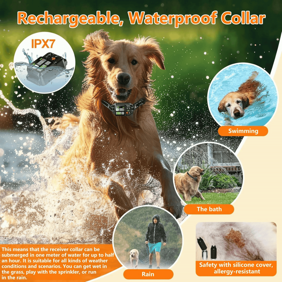 Smart GPS Dog Training Collar
